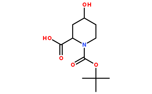 (2R,4S)-1-tert-butoxycarbonyl-4-hydroxy-piperidine-2-carboxylic a cid