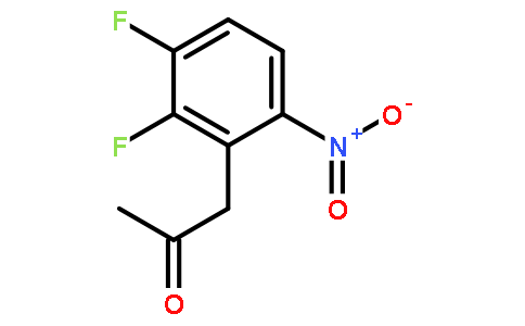 1.2-二氟-3-乙酰甲基-4-硝基苯
