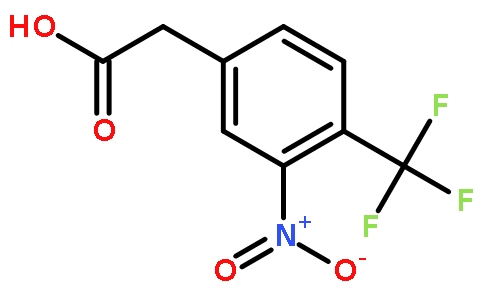3-NITRO-4-(TRIFLUOROMETHYL)PHENYLACETIC ACID