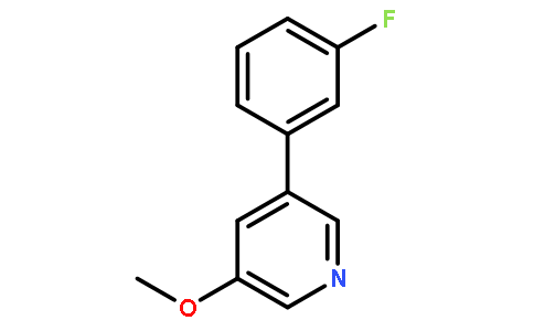 3-(3-Fluorophenyl)-5-methoxypyridine