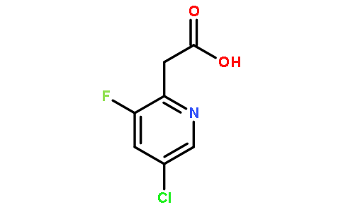 2-(5-Chloro-3-fluoropyridin-2-yl)acetic acid