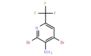 2,4-二溴-3-氨基-6-三氟甲基吡啶