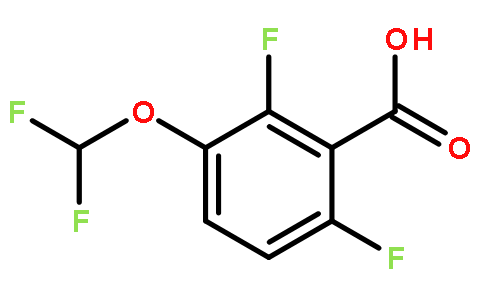 3-(difluoromethoxy)-2,6-difluorobenzoic acid