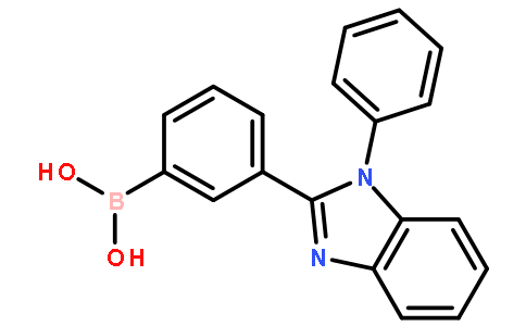 B-[3-(1-phenyl-1H-benzimidazol-2-yl)phenyl]Boronic acid