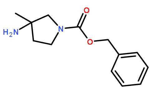 benzyl 3-amino-3-methylpyrrolidine-1-carboxylate