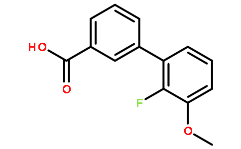 2'-Fluoro-3'-methoxybiphenyl-3-carboxylic acid