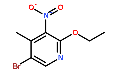 5-Bromo-2-ethoxy-4-methyl-3-nitropyridine