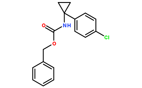 Benzyl (1-(4-chlorophenyl)cyclopropyl)carbamate
