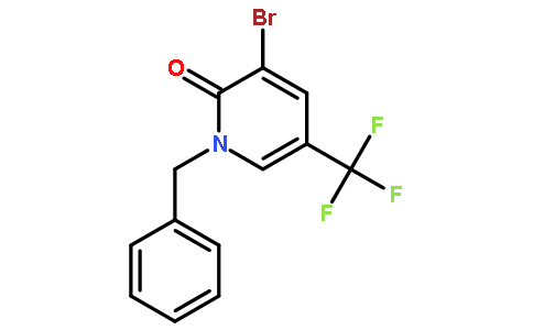 1-Benzyl-3-bromo-5-(trifluoromethyl)pyridin-2(1H)-one