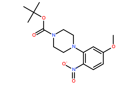 tert-Butyl 4-(5-methoxy-2-nitrophenyl)piperazine-1-carboxylate