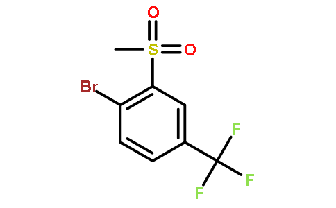 1-BROMO-2-(METHYLSULFONYL)-4-(TRIFLUOROMETHYL)BENZENE
