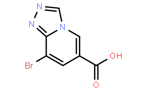 8-溴-[1,2,4]三唑[4,3-a]吡啶-6-羧酸