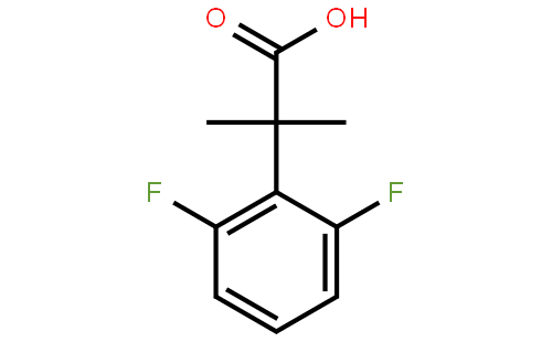 2-(2,6-difluorophenyl)-2-methylpropanoic acid