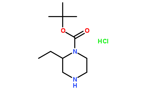 (R)-tert-Butyl 2-ethylpiperazine-1-carboxylate hydrochloride