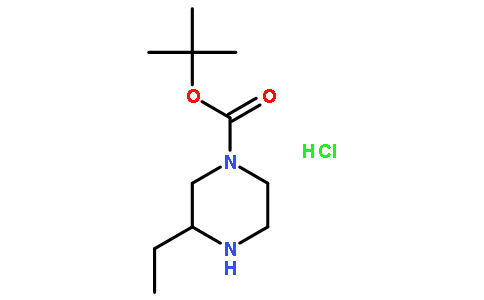 (R)-tert-Butyl 3-ethylpiperazine-1-carboxylate hydrochloride