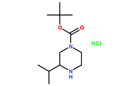 (R)-tert-Butyl 3-isopropylpiperazine-1-carboxylate hydrochloride