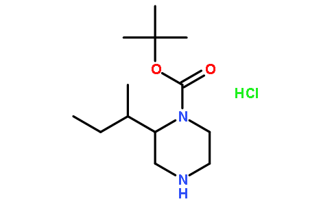 (S)-tert-Butyl 2-((S)-sec-butyl)piperazine-1-carboxylate hydrochloride