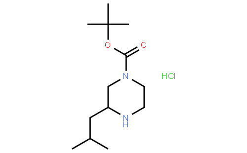 (R)-tert-Butyl 3-isobutylpiperazine-1-carboxylate hydrochloride