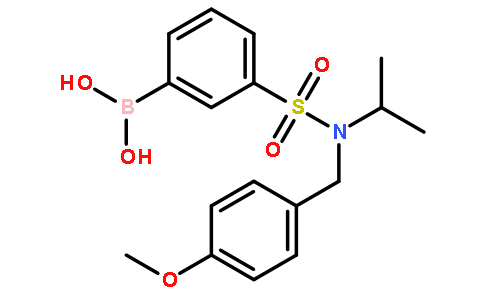 (3-(N-Isopropyl-N-(4-methoxybenzyl)sulfamoyl)phenyl)boronic acid