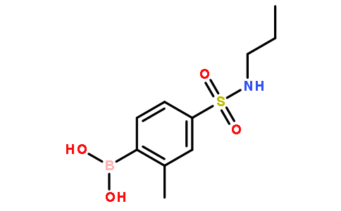 (2-Methyl-4-(N-propylsulfamoyl)phenyl)boronic acid
