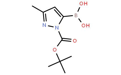 (1-(tert-Butoxycarbonyl)-3-methyl-1H-pyrazol-5-yl)boronic acid