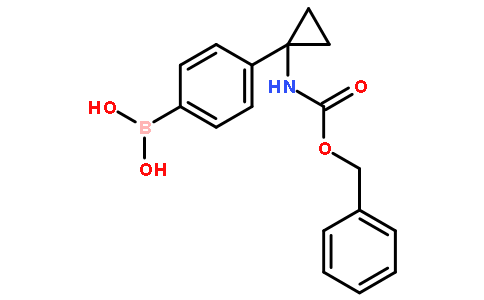 (4-(1-(((Benzyloxy)carbonyl)amino)cyclopropyl)phenyl)boronic acid