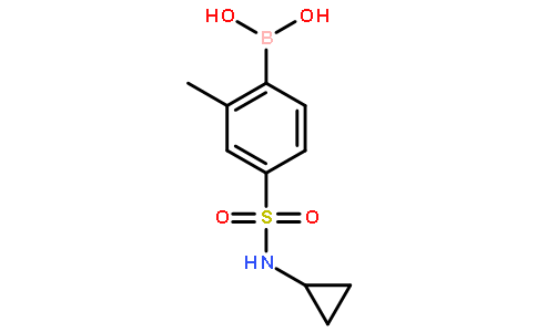 (4-(N-Cyclopropylsulfamoyl)-2-methylphenyl)boronic acid