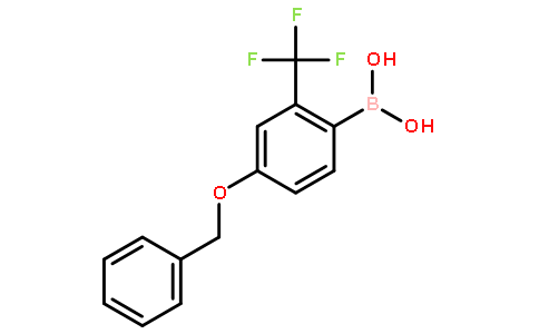 4-(苄氧基)-2-(三氟甲基)苯硼酸