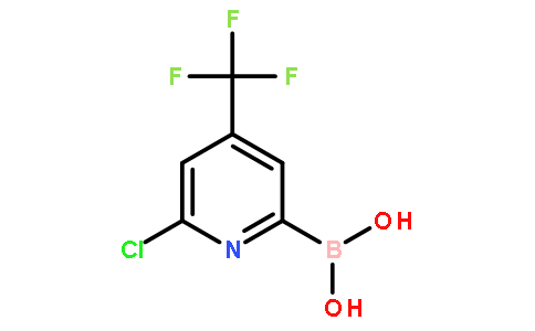 (6-Chloro-4-(trifluoromethyl)pyridin-2-yl)boronic acid