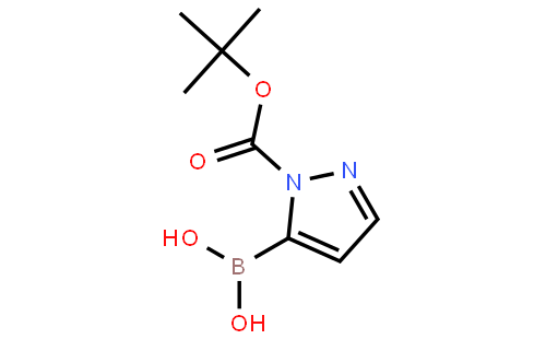 1-(t-Butoxycarbonyl)pyrazole-5-boronic acid