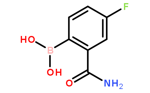 2-CARBAMOYL-4-FLUOROPHENYLBORONIC ACID