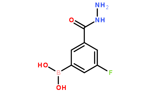 (3-Fluoro-5-(hydrazinecarbonyl)phenyl)boronic acid