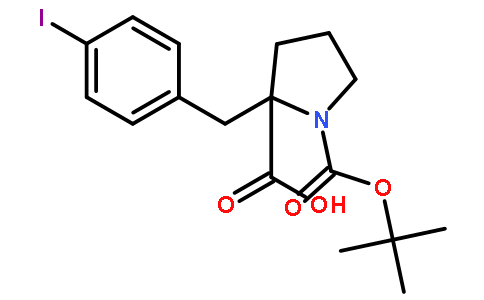 Boc-(S)-alpha-(4-iodobenzyl)-proline