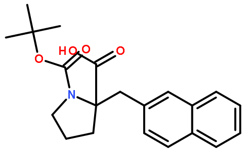 Boc-(S)-alpha-(2-naphthalenylmethyl)-proline