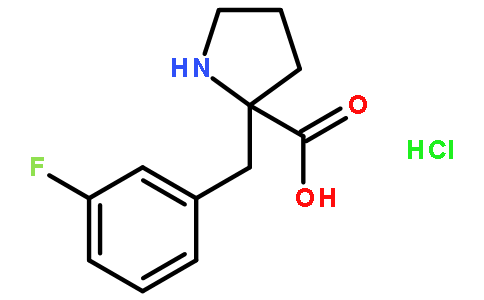 (S)-alpha-(3-fluorobenzyl)-Proline-HCl