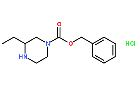 (R)-Benzyl 3-ethylpiperazine-1-carboxylate hydrochloride