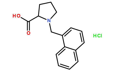 (S)-alpha-(1-naphthalenylmethyl)-proline-HCl
