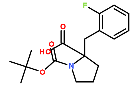 Boc-(S)-alpha-(2-fluorobenzyl)-proline
