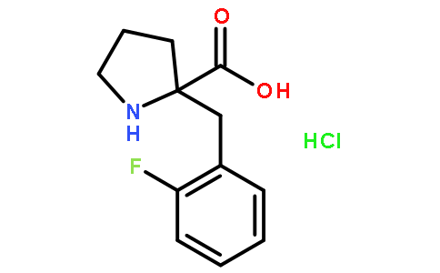 (S)-alpha-(2-fluorobenzyl)-proline-HCl