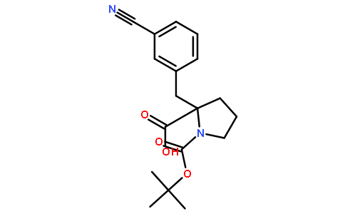 Boc-(S)-alpha-(3-cyanobenzyl)-proline