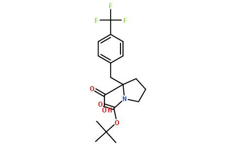 Boc-(S)-alpha-(4-trifluoromethylbenzyl)-proline