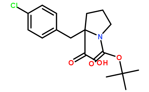 Boc-(S)-alpha-(4-chlorobenzyl)-proline