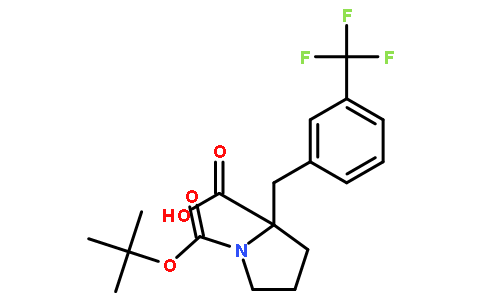 Boc-(S)-alpha-(3-trifluoromethylbenzyl)-proline