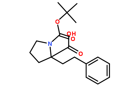 Boc-(R)-alpha-phenethyl-L-proline