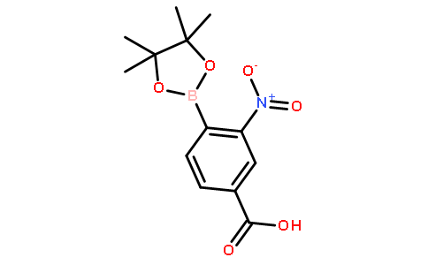 4-Carboxy-2-nitrophenylboronic acid, pinacol ester