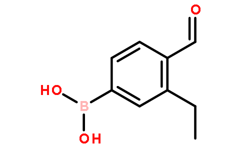 3-Ethyl-4-formylphenylboronic acid
