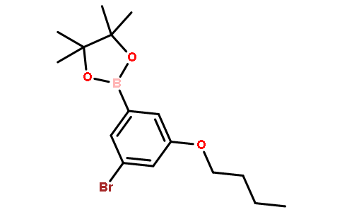 3-BROMO-5-BUTOXYPHENYLBORONIC ACID, PINACOL ESTER