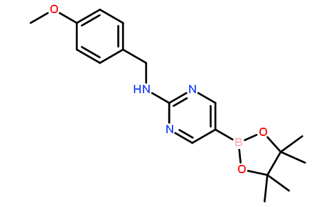 N-(4-Methoxybenzyl)-5-(4,4,5,5-tetramethyl-1,3,2-dioxaborolan-2-yl)pyrimidin-2-amine