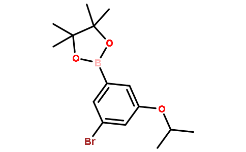 2-(3-Bromo-5-isopropoxyphenyl)-4,4,5,5-tetramethyl-1,3,2-dioxaborolane