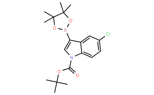 1-BOC-5-CHLOROINDOLE-3-BORONIC ACID, PINACOL ESTER